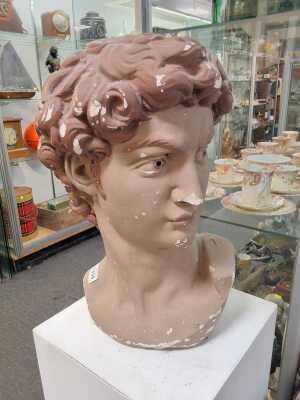 PLASTER BUST