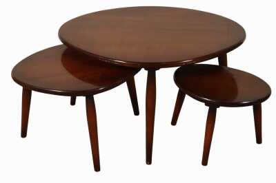 NEST OF PEBBLE TABLES