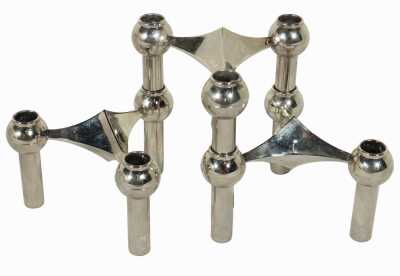 SET OF NAGEL CANDLESTICKS