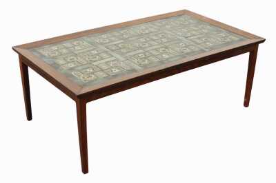 TILED TOP COFFEE TABLE