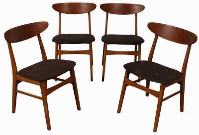 SET OF MODEL 65 DINING CHAIRS