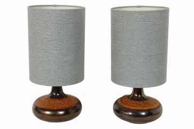 PAIR OF TABLE LAMPS