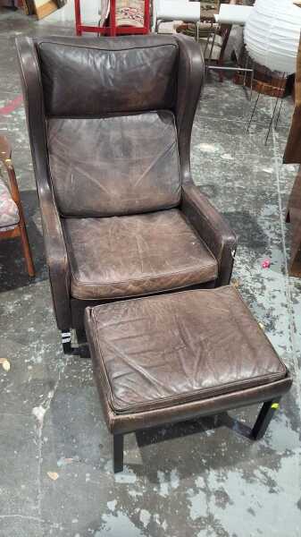 EASY CHAIR AND STOOL