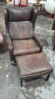 EASY CHAIR AND STOOL