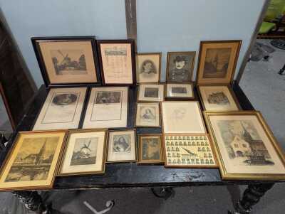 LITHOGRAPHS AND ETCHINGS