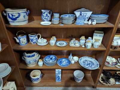 BLUE AND WHITE CHINA