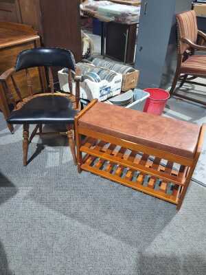 CHAIR AND STOOL