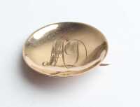 GOLD BROOCH