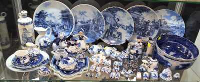 BLUE AND WHITE CHINA
