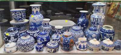BLUE AND WHITE CHINA