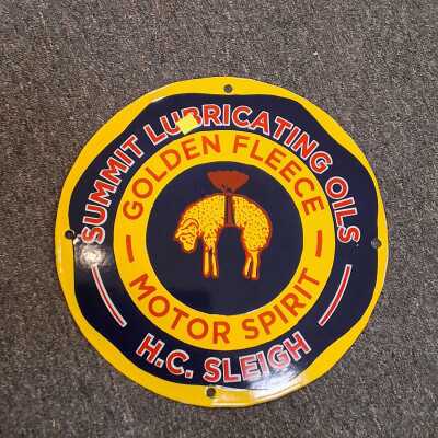 VINTAGE STYLE ENAMEL SIGN