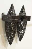 PAIR OF SCONCE LIGHT SHADES - 2
