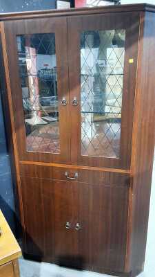 CORNER DISPLAY CABINET