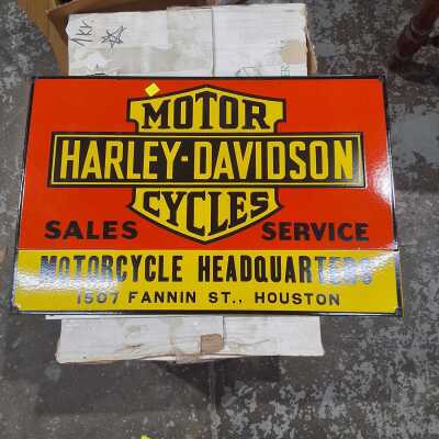 ENAMEL SIGN