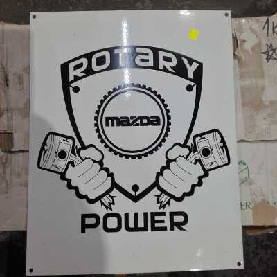 ENAMEL SIGN