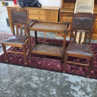 TRAYMOBILE AND CHAIRS