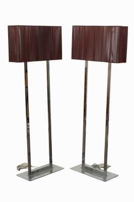 PAIR OF CLAVIUS FLOOR LAMPS