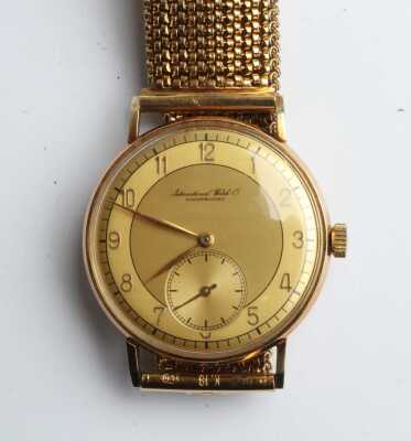 IWC GOLD WATCH