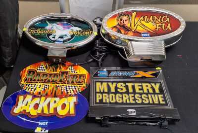 POKIE MACHINE SIGNS