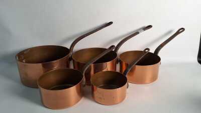 COPPER SAUCEPANS
