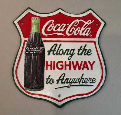 COCA COLA PLAQUE