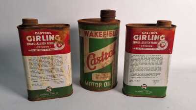 CASTROL TINS