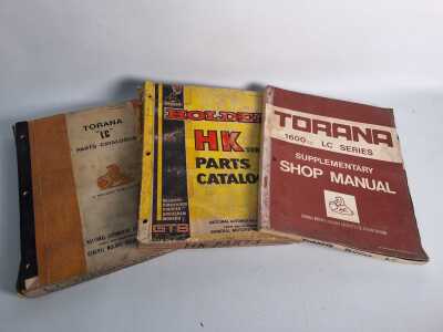 HOLDEN SHOP BOOKS