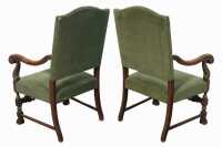 PAIR OF THRONE CHAIRS - 3
