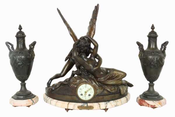GARNITURE CLOCK SET