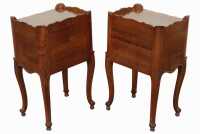 PAIR OF BEDSIDE TABLES - 3