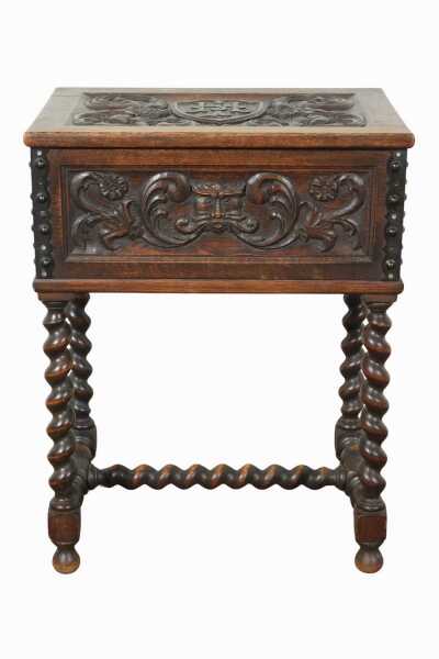 OAK BIBLE BOX
