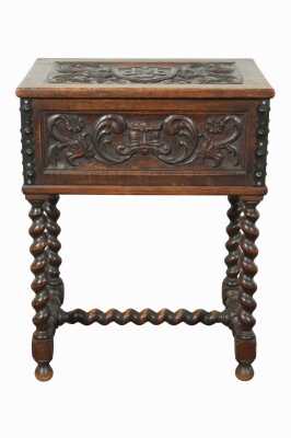 OAK BIBLE BOX