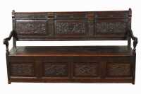 OAK SETTLE - 2