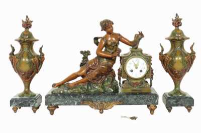 GARNITURE CLOCK SET