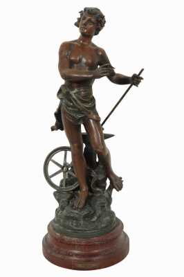 SPELTER FIGURE