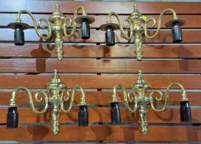 BRASS SCONCES