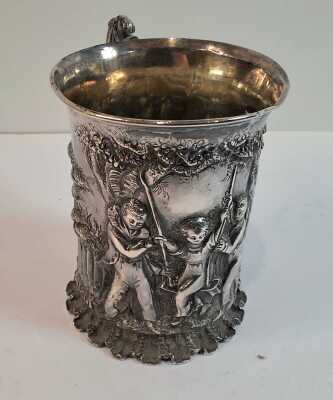 SILVER CHRISTENING CUP