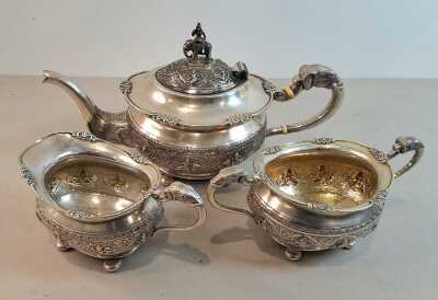 SILVER TEA SET