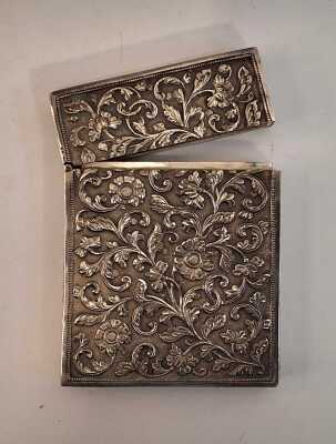 SILVER CARD CASE