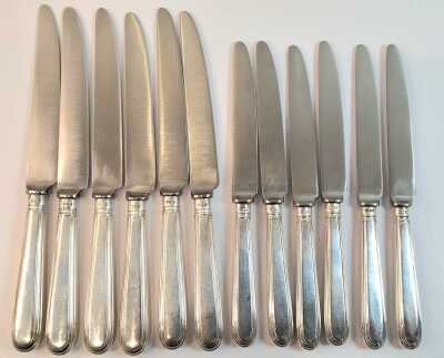 SILVER HANDLED KNIVES