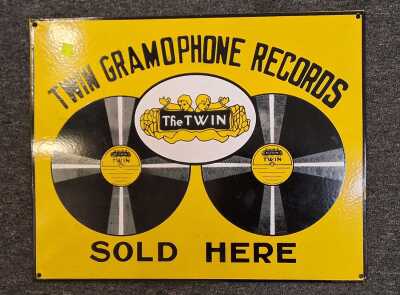 ENAMEL SIGN