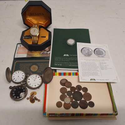COINS AND WATCHES