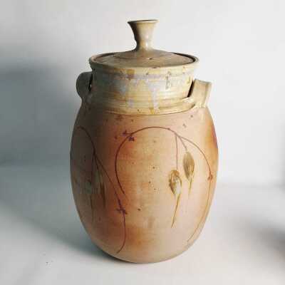 LIDDED JAR
