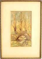 GWENDOLINE L'AVANCE (GWEN) BARRINGER (Australia, 1882-1960) - 2