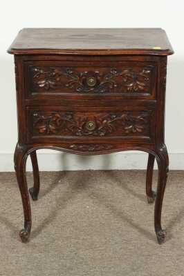 OAK BEDSIDE CHEST