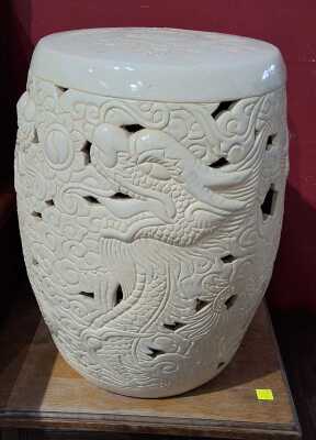 CHINOISERIE STOOL