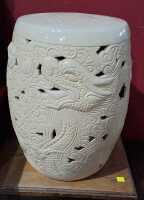 CHINOISERIE STOOL