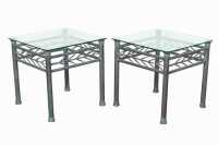 PAIR OF LAMP TABLES