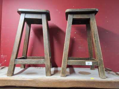 CHILD'S STOOLS