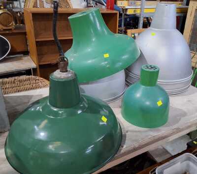 INDUSTRIAL LIGHT SHADES